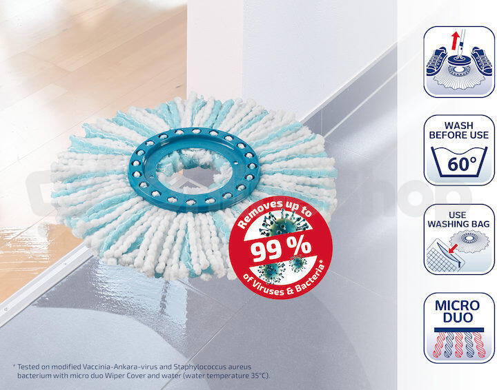 Náhradní hlavice k TWIST DISC MOP micro duo LEIFHEIT