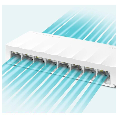 TP-Link LS1008 8x 10/100 Desktop Switch Fanless (foto 2)