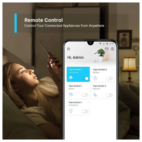 Chytr zsuvka TP-link Tapo P100(1-pack) WiFi, 10A