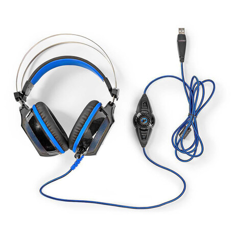 Herní headset NEDIS GHST500BK