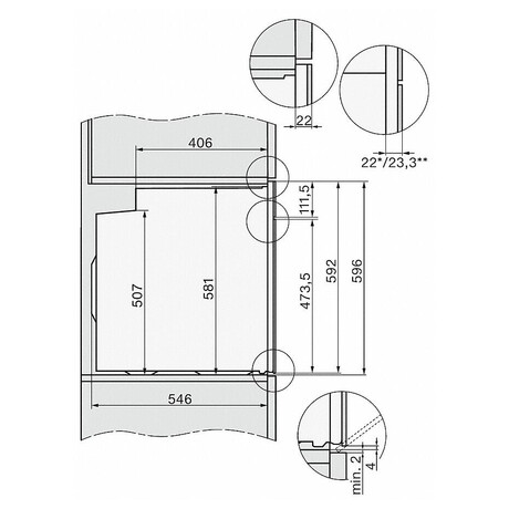 Trouba Miele H 2860 B černá
