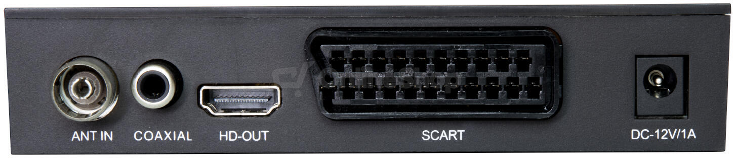 EVOLVEO Alpha T2, HD DVB-T2 H.265/HEVC rekordér (DT-3055-T2-HEVC)
