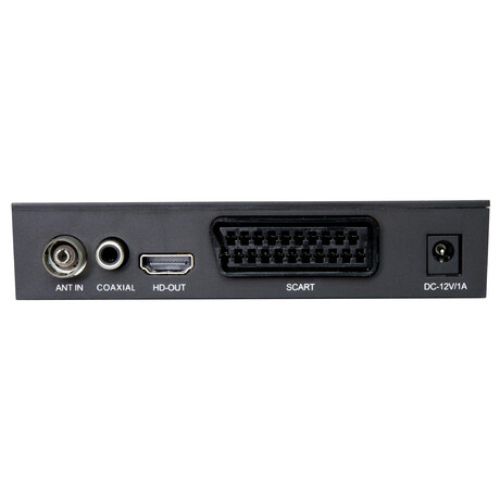 EVOLVEO Alpha T2, HDDVB-T2 H.265/HEVC multimediln rekordr, HDMI, SCART, USB (foto 1)