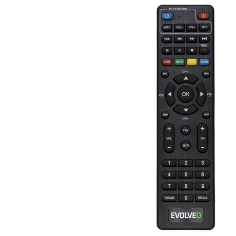 EVOLVEO Alpha T2, HDDVB-T2 H.265/HEVC multimediln rekordr, HDMI, SCART, USB (foto 3)