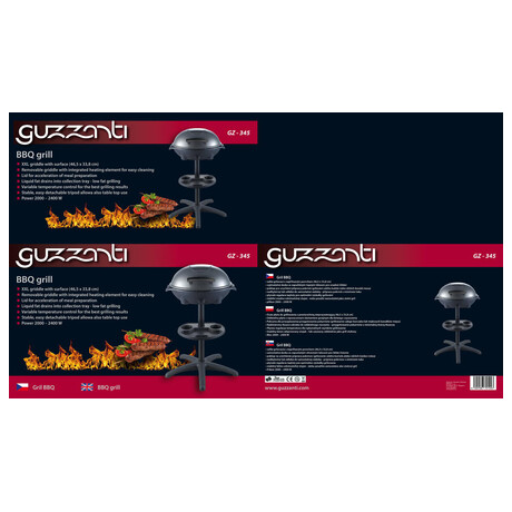 Gril BBQ Guzzanti GZ 345