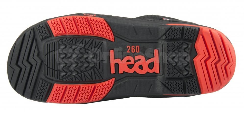 Boty na snowboard Head 500 4D BOA velikost 41, černočervené