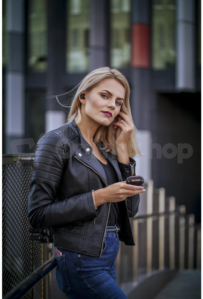 Bezdrátová sluchátka Sencor SEP 510BT BK TWS