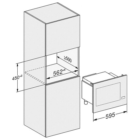 Mikrovlnn trouba Miele M 2240