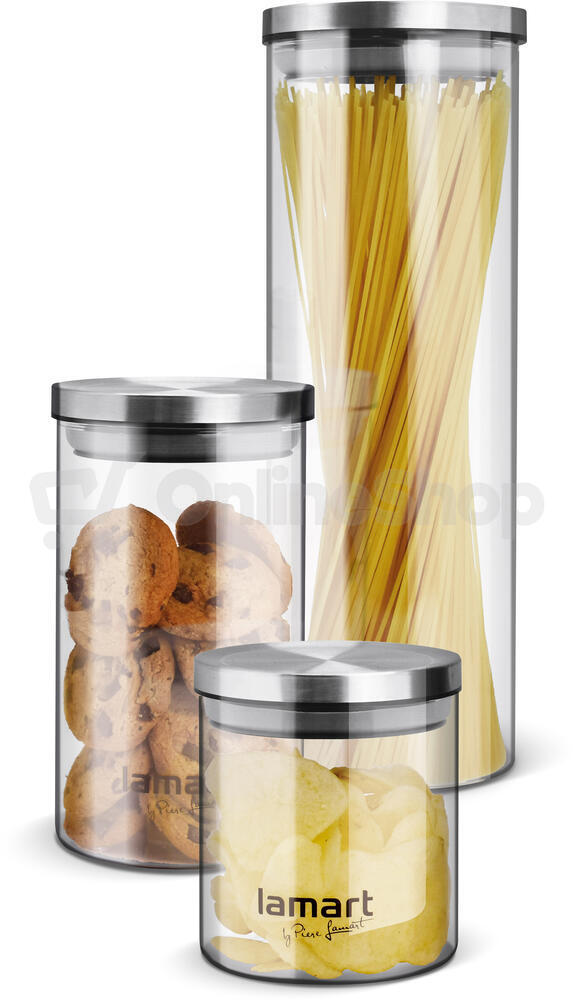 SET kuchyňských dóz LAMART PEUT LT6025
