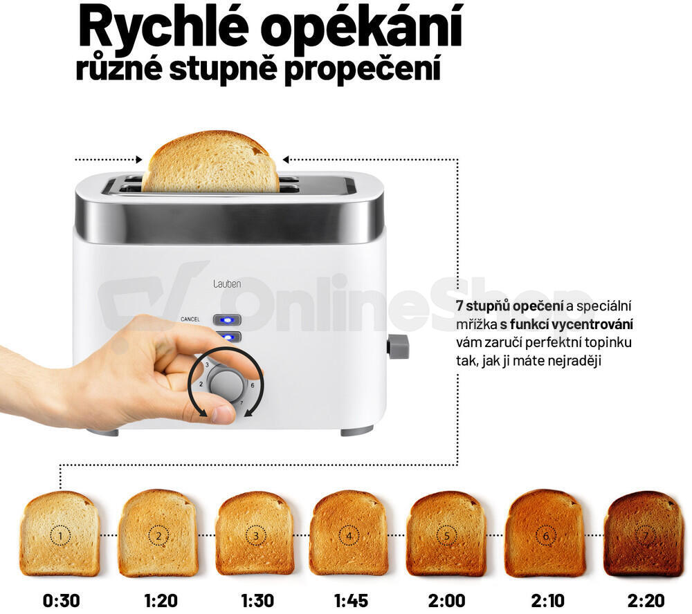 Topinkovač Lauben T17WS