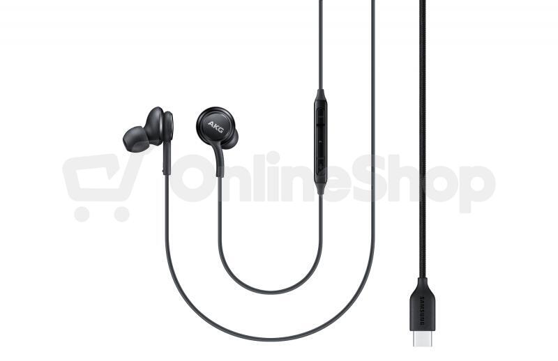 Sluchátka s mikrofonem Samsung USB-C EO-IC100BBEGEU černá