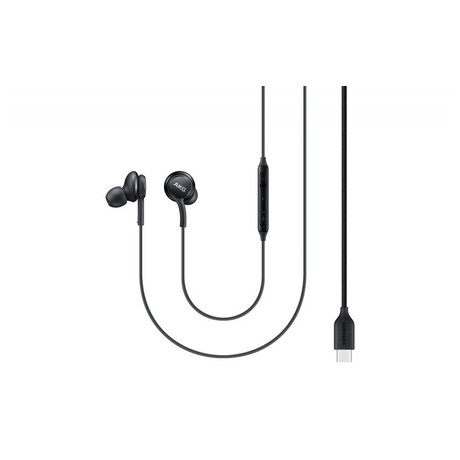 Samsung stereo sluchátka EO-IC100BBE, USB-C, černá (foto 2)