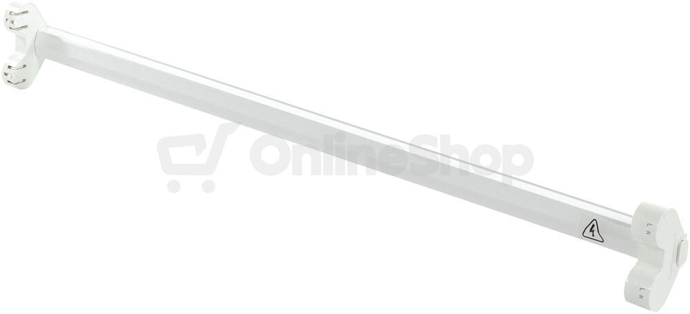 Svítidlo pro 2 LED trubice 2xT8 RETLUX RSM 121 IP20 0,6m