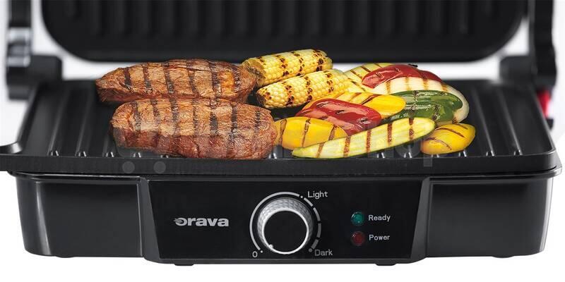 Elektrický stolní kontaktní gril Orava (Grillchef)
