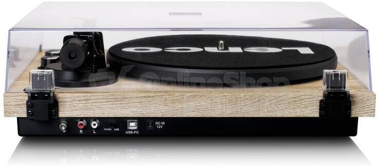 Gramofon Lenco LBT-188, dřevěný