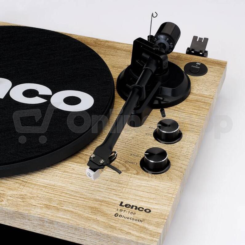 Gramofon Lenco LBT-188, dřevěný