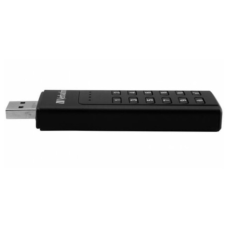 VERBATIM USB 3.0 Drive 64 GB - Keypad Secure (R:160/W:140 MB/s) GDPR (49428)