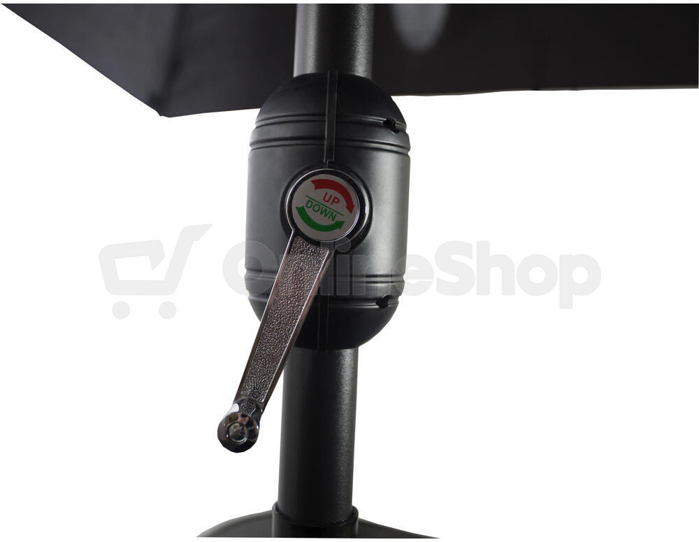 Zahradní nábytek Fieldmann RUBY DARK+ Slunečník Fieldmann FDZN 5007 3m