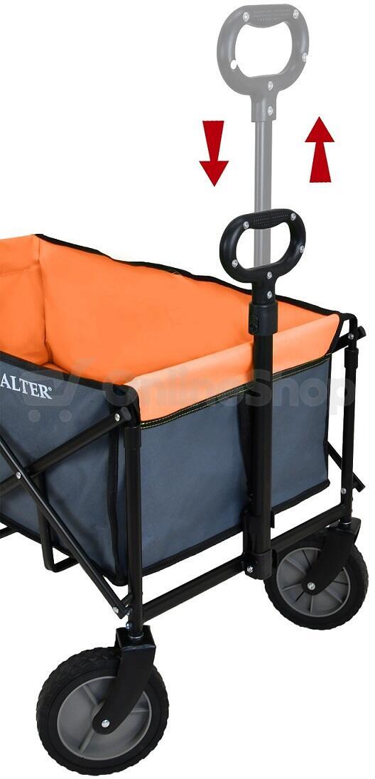 Přepravní skládací vozík CALTER®, oranžový