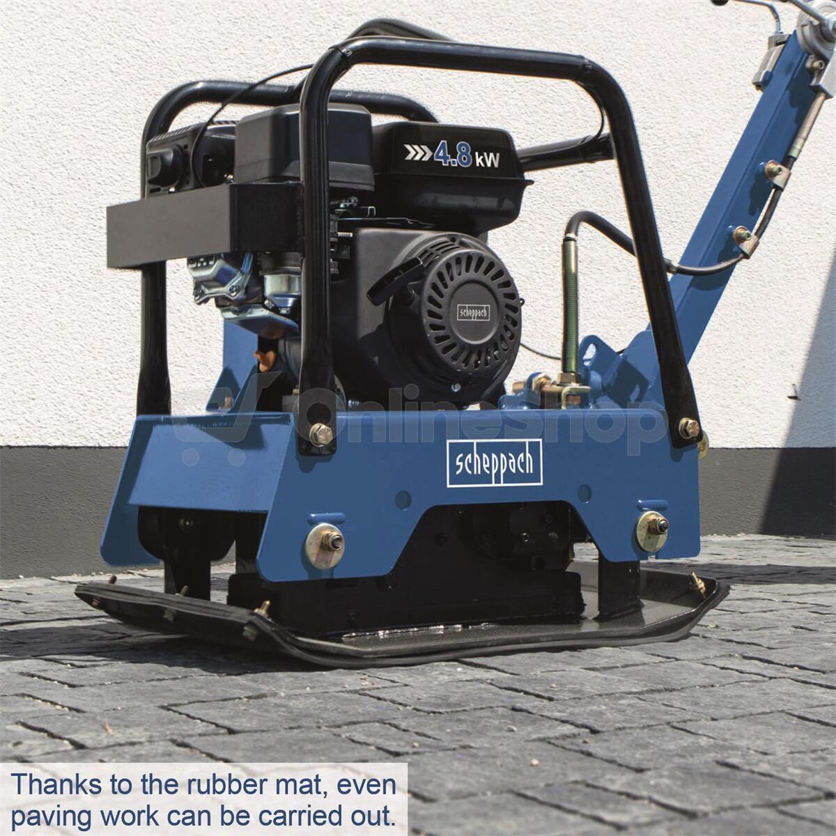 Vibrační deska Scheppach HP 2500 S, 125 kg