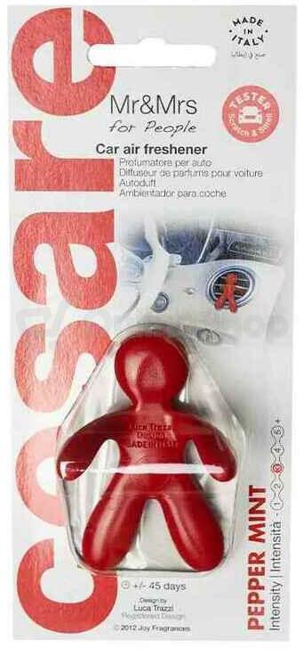 Vůně do auta Mr&Mrs Fragrance Cesare, 1 ml (Pepper Mint)