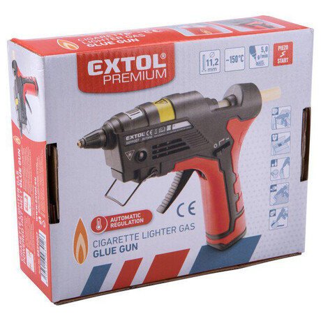 Pistole tavn lepc, na plyn do zapalova, 11mm EXTOL-PREMIUM