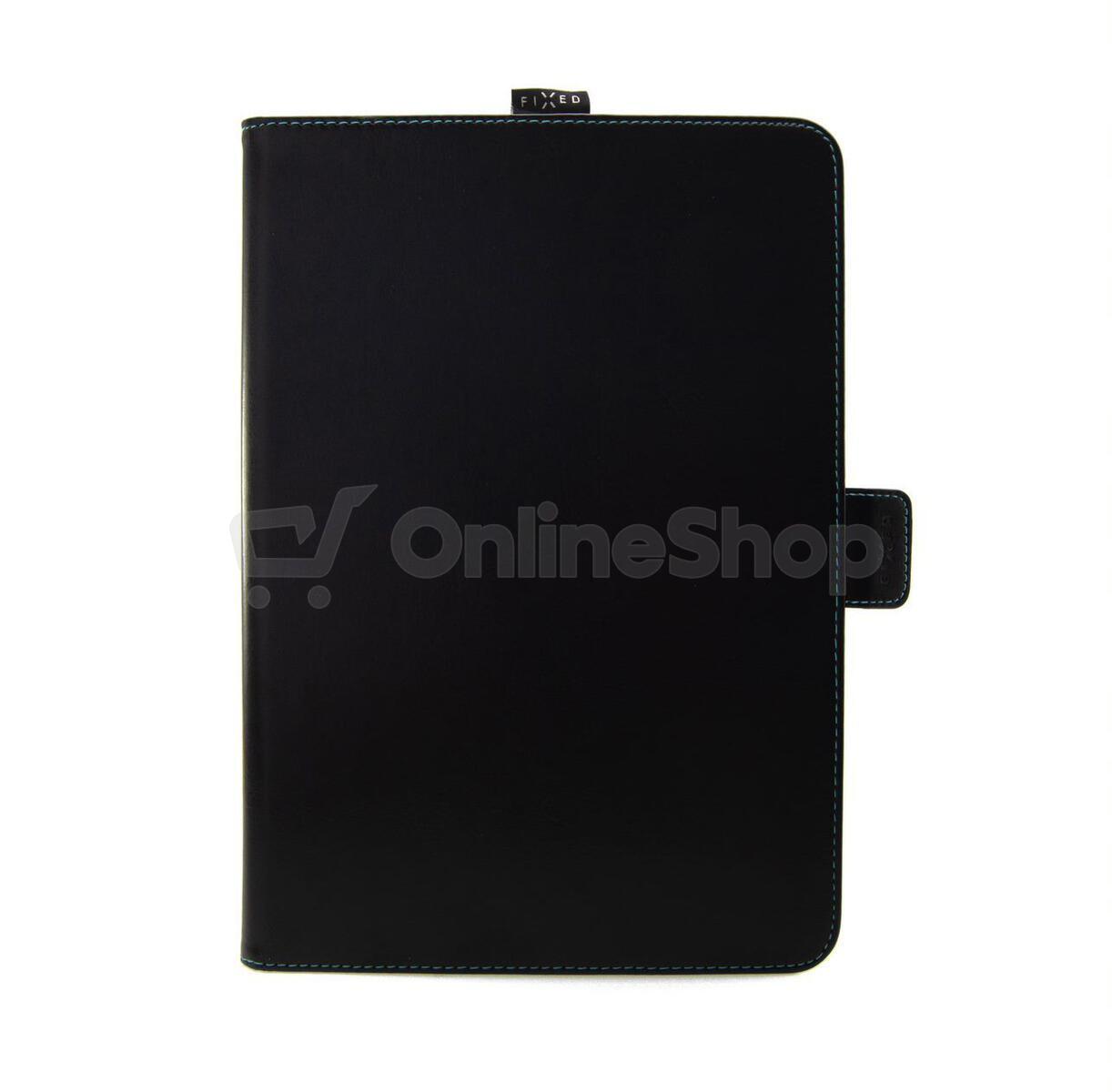 Pouzdro pro 10,1" tablety FIXED Novel se stojánkem a kapsou pro stylus, PU kůže, černé