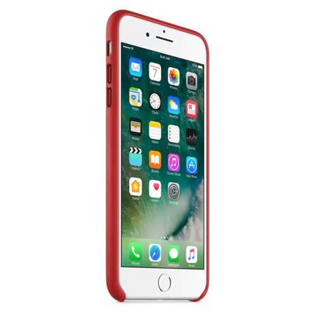 iPhone 7 Plus Leather Case - Red (MMYK2ZM/A)
