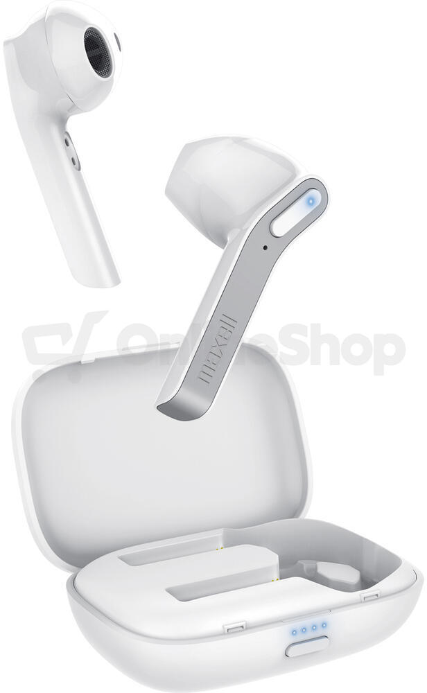 Bezdrátová sluchátka Maxell DYNAMICS TWS 304476 bílá