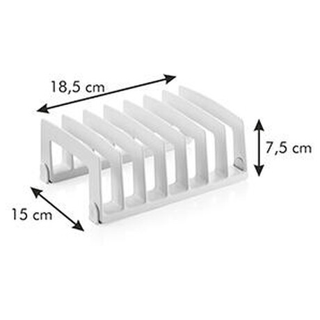 Zsobnk na plastov vka Tescoma FlexiSPACE 185 x 148 mm