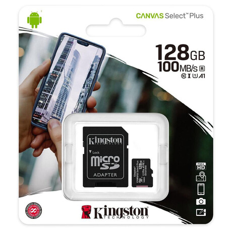 Kingston Canvas Select Plus MicroSDXC 128GB + adaptr (foto 3)