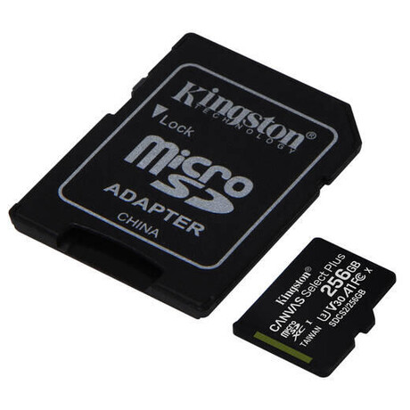 Kingston Micro 256GB Class 10, UHS-I s adaptrem SD2 (foto 2)