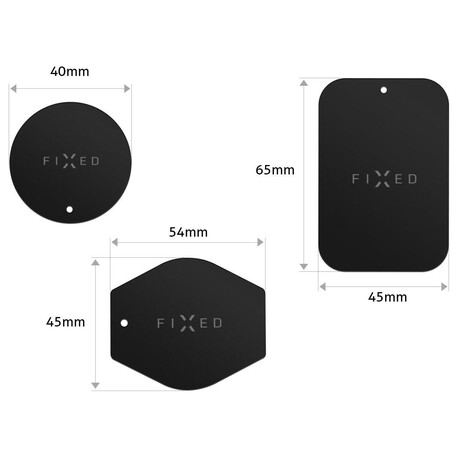 FIXED Icon Plates, černá (foto 1)