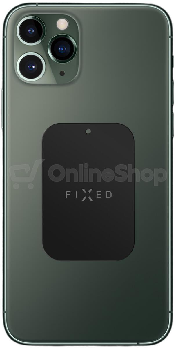 Sada náhradních plíšků k magnetickým držákům FIXED Icon Plates, černá