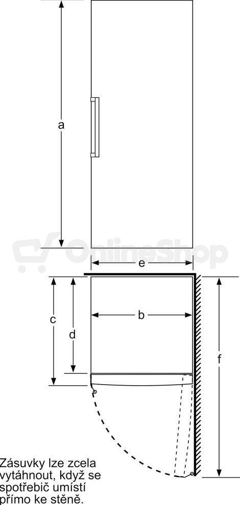 Mraznička Bosch GSN58VWEV Serie 4