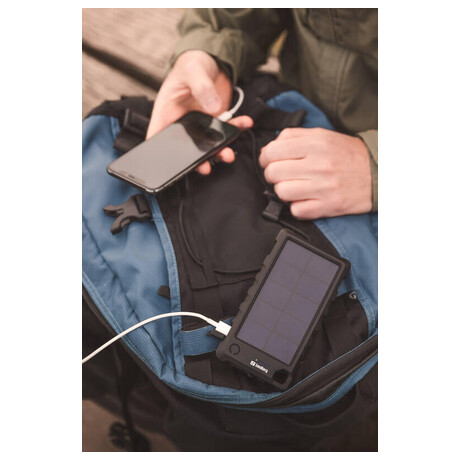 SANDBERG Outdoor Solar 10000 mAh, solrn nabjeka, ern (foto 2)