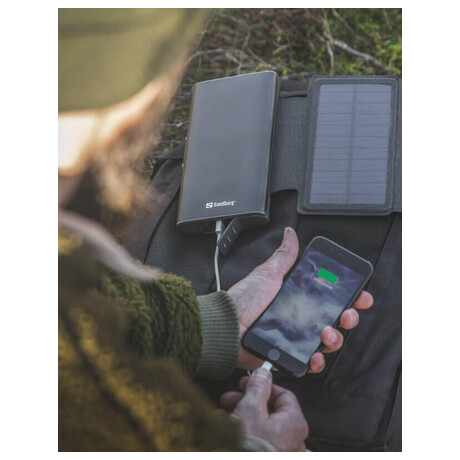 SANDBERG Solar 4-Panel 25000 mAh, ern (foto 4)