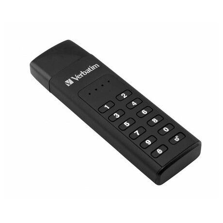 VERBATIM USB C 3.1 Drive 128 GB - Keypad Secure (R:160/W:150 MB/s) GDPR (49432)