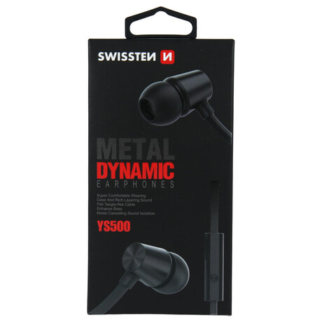 Swissten Eerbuds Dynamic YS500, černá (foto 4)