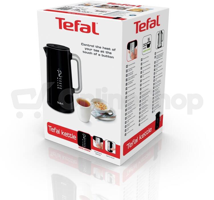 SET Topinkovač Tefal Includeo 2S BLK TT533811 + Rychlovarná konvice ...