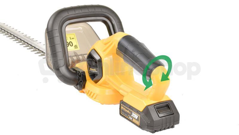 Riwall PRO RAHT 5220 SET, plotostřih s aku motorem + 2Ah baterie + nabíječka 20 V