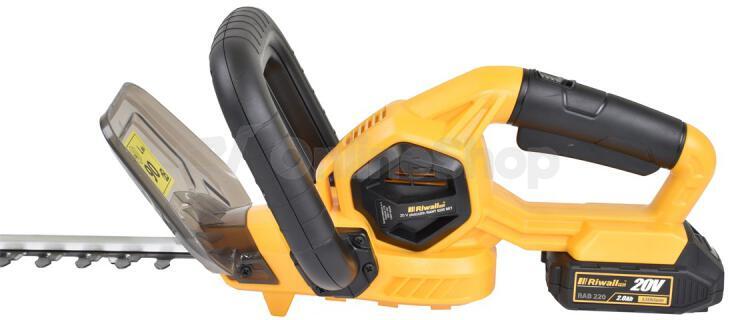 Riwall PRO RAHT 5220 SET, plotostřih s aku motorem + 2Ah baterie + nabíječka 20 V
