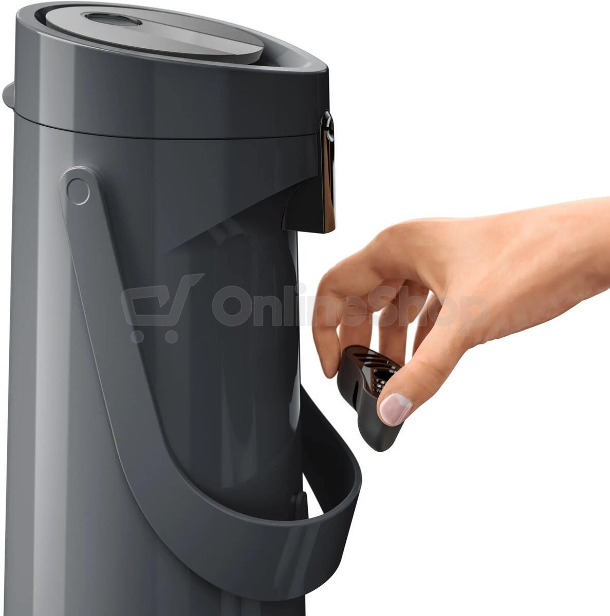 Termokonvice Tefal PONZA K3140114 1,9 l, šedá