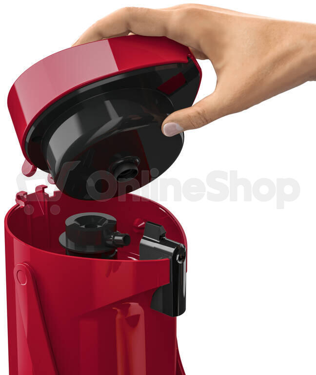 Termokonvice Tefal K3140314 PONZA 1,9 l, červená