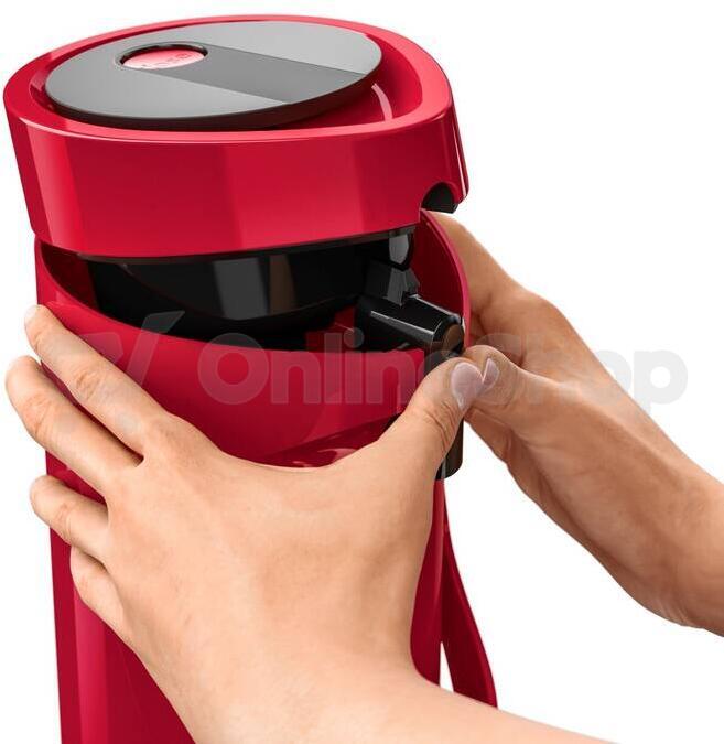 Termokonvice Tefal K3140314 PONZA 1,9 l, červená