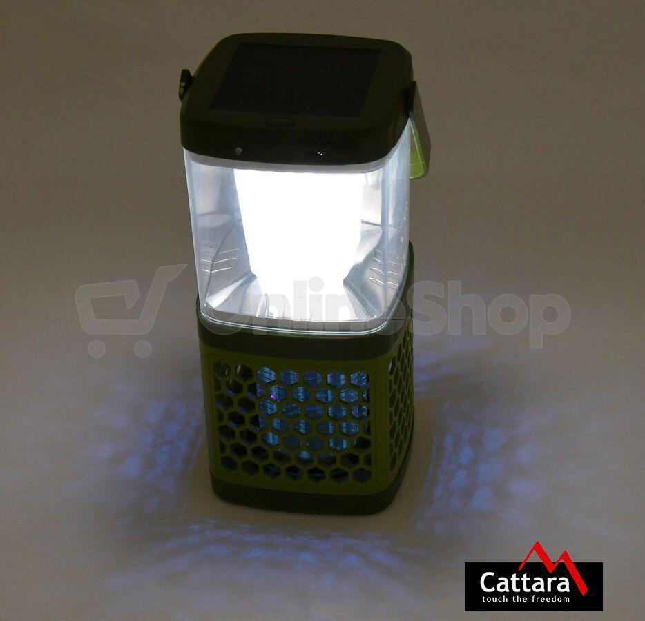 LED svítilna Cattara MIDGE BLOCK nabíjecí + lapač hmyzu