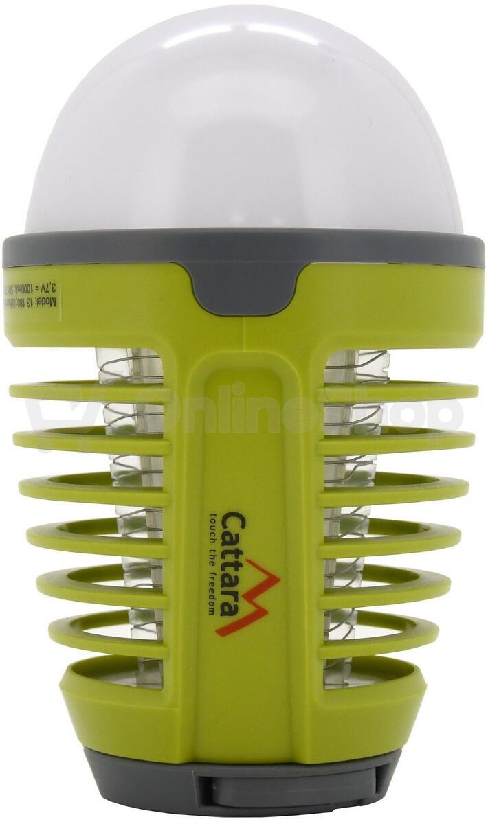 LED svítilna Cattara PEAR nabíjecí + lapač hmyzu