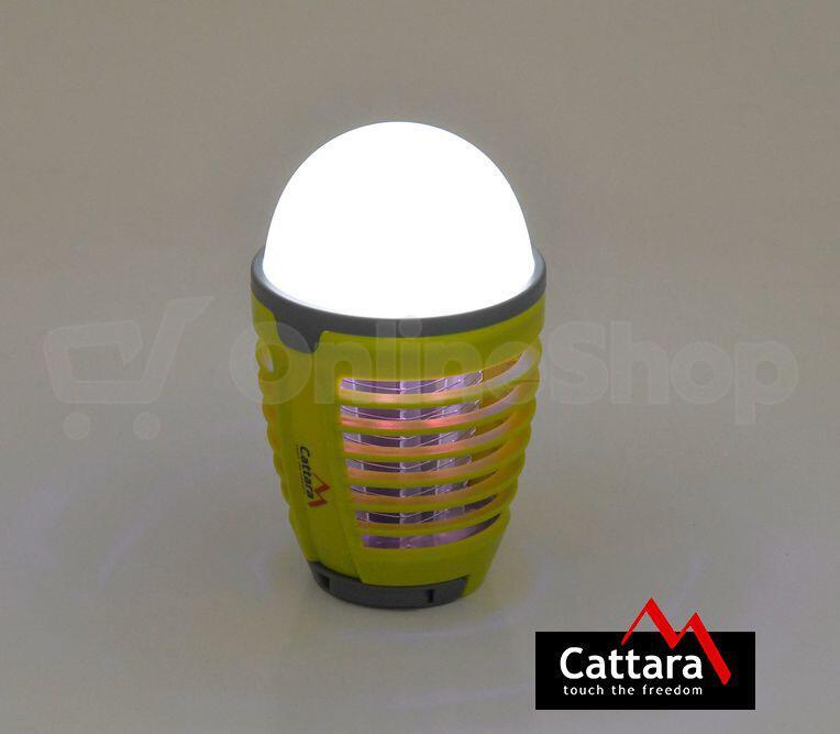 LED svítilna Cattara PEAR nabíjecí + lapač hmyzu