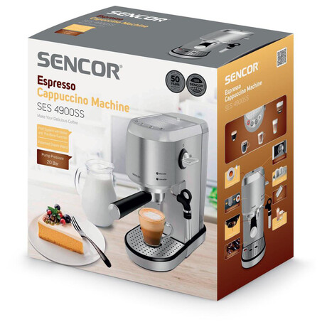 Kvovar Sencor Espresso SES 4900SS