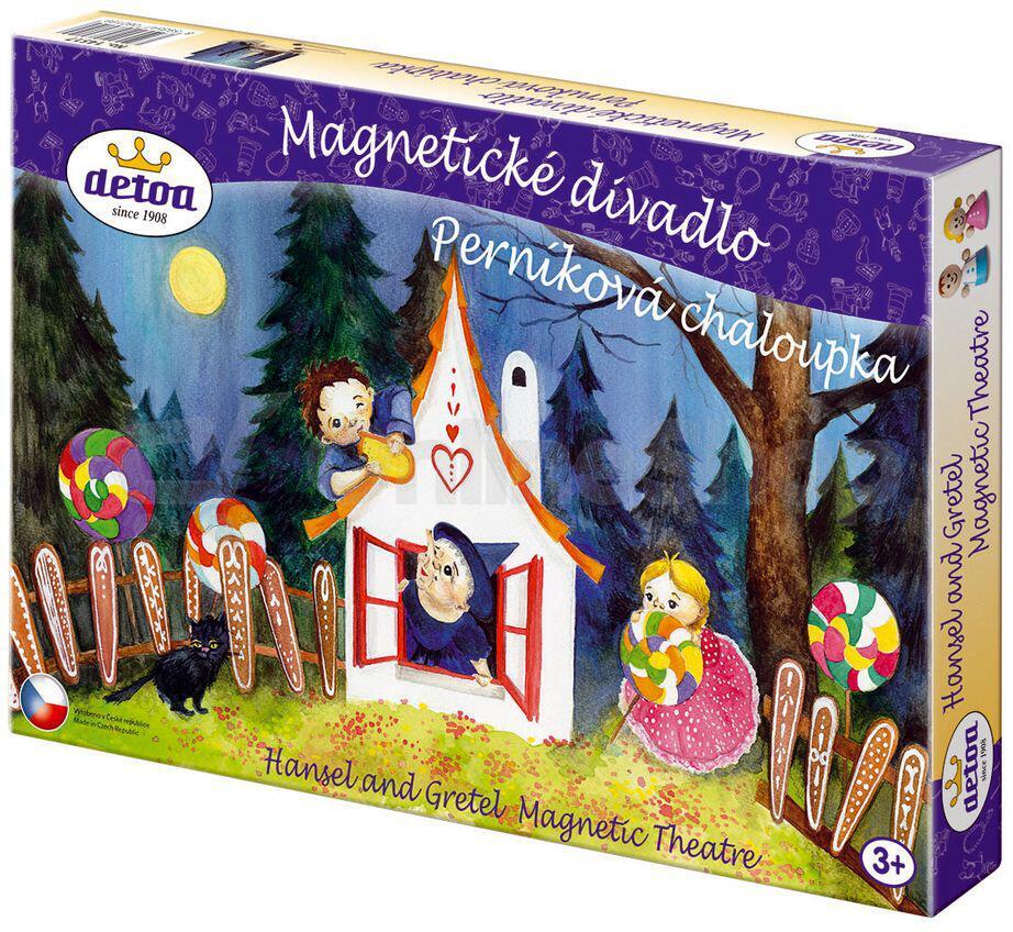 Magnetické divadlo Detoa Perníková chaloupka